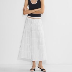 Aritzia Wilfred White Skirt